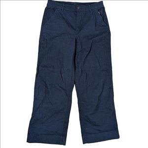 LL Bean Gorpcore Comfort Chino Pants Size 10 Navy Blue